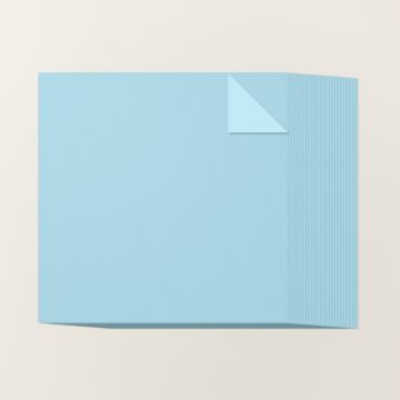 BALMY BLUE 12" X 12" (30.5 X 30.5 CM) TWO-TONE CARDSTOCK