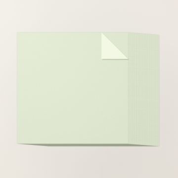 SOFT SEA FOAM 12" X 12" (30.5 X 30.5 CM) TWO-TONE CARDSTOCK
