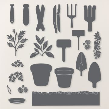 help me grow dies for paper crafting gardening dies for card making