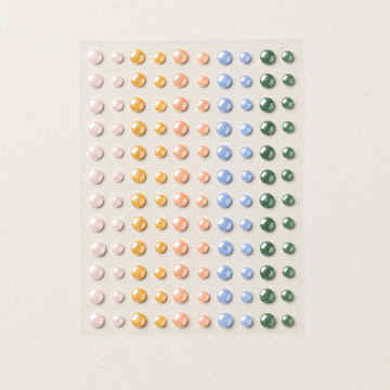in color dots