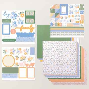 HEIRLOOM BOUTIQUE SCRAPBOOKING WORKSHOP KIT (ENGLISH)