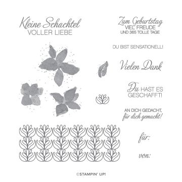 STEMPELSET ABLÖSBAR SCHACHTELWEISE LIEBE (DEUTSCH)