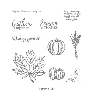 GATHER TOGETHER PHOTOPOLYMER STAMP SET