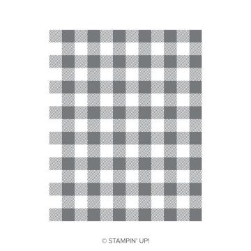 BUFFALO CHECK CLING STAMP SET