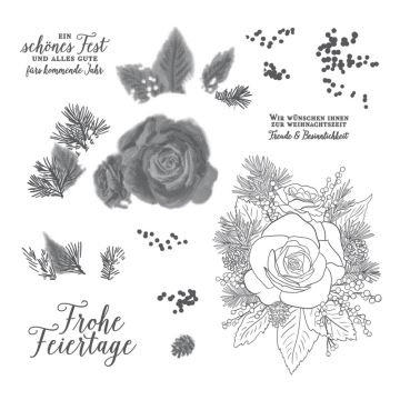 STEMPELSET FESTTAGSROSE (DE)