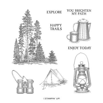 CAMPOLOGY CLING STAMP SET