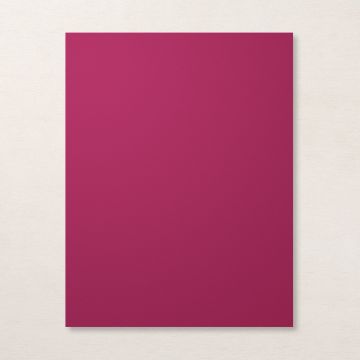MERRY MERLOT 8-1/2" X 11" CARDSTOCK