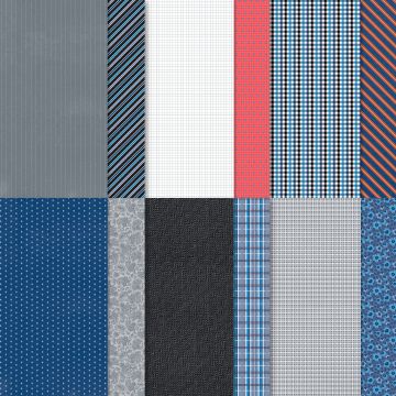 WELL SUITED 12" X 12" (30.5 X 30.5 CM) DESIGNER SERIES PAPER