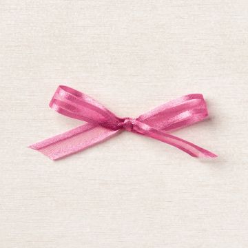 POLISHED PINK 3/8" (1 CM) OPEN WEAVE RIBBON