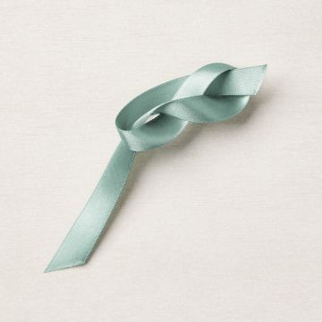 1/2" (1,3 CM) SCHIMMERNDES SATINBAND IN SELADON
