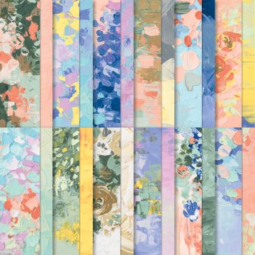 FANCY FLORA 6" X 6" (15.2 X 15.2 CM) DESIGNER SERIES PAPER