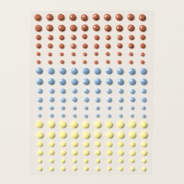 SELBSTKLEBENDE MATTE SCHMUCKSTEINE