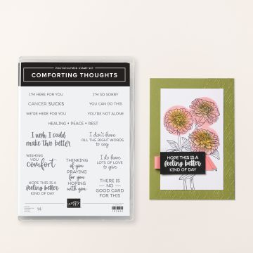COMFORTING THOUGHTS PHOTOPOLYMER STAMP SET (ENGLISH)