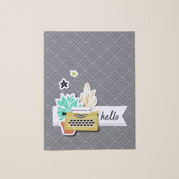 FOTOPOLYMEERSTEMPELSET DE SIMPLES MOTS - MIX & MATCH (FRANS)