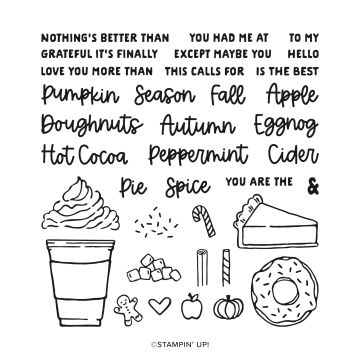 MORE THAN AUTUMN PHOTOPOLYMER STAMP SET (ENGLISH)