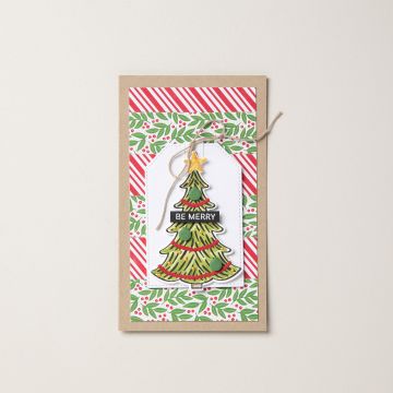 DECORATIVE TREES PHOTOPOLYMER STAMP SET (ENGLISH)