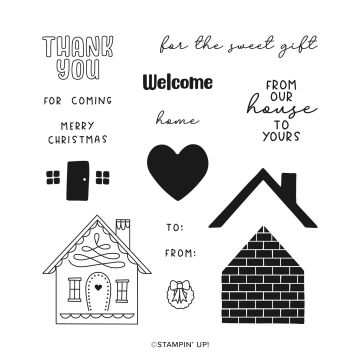 HUMBLE HOME PHOTOPOLYMER STAMP SET (ENGLISH)