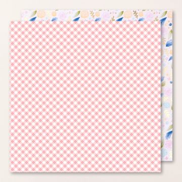 SPECIAAL DESIGNPAPIER WILDFLOWER BIRTHDAY 12" X 12" (30,5 X 30,5 CM)