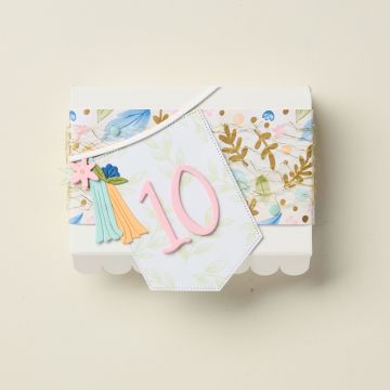 SPECIAAL DESIGNPAPIER WILDFLOWER BIRTHDAY 12" X 12" (30,5 X 30,5 CM)