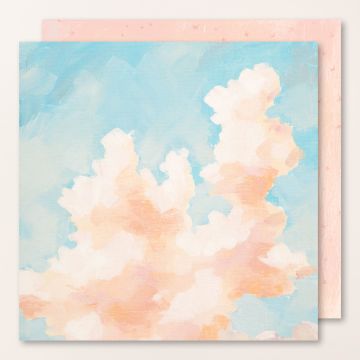 DESIGNERPAPIER 6" X 6" (15,2 X 15,2 CM) HIMMELSKUNST
