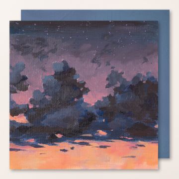 DESIGNERPAPIER 6" X 6" (15,2 X 15,2 CM) HIMMELSKUNST