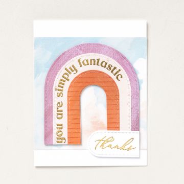 DESIGNERPAPIER 6" X 6" (15,2 X 15,2 CM) HIMMELSKUNST