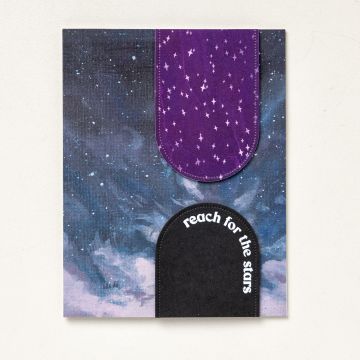DESIGNERPAPIER 6" X 6" (15,2 X 15,2 CM) HIMMELSKUNST