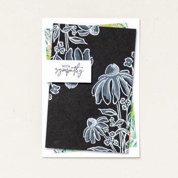 MIXED LABELS CLING STAMP SET (ENGLISH)