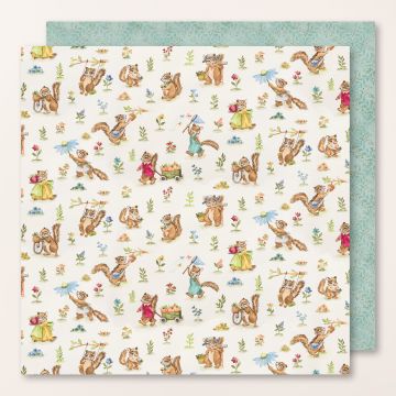 SPECIAAL DESIGNPAPIER STORYBOOK MOMENTS 12" X 12" (30,5 X 30,5 CM)