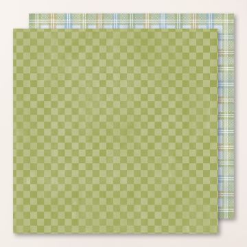 TIMELESS PLAID-DESIGNPAPIER 6" X 6" (15,2 X 15,2 CM)
