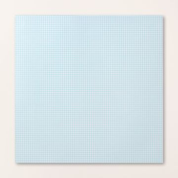 FLORAL & GINGHAM VELLUM 12" X 12" (30.5 X 30.5 CM) SPECIALTY DESIGNER SERIES PAPER