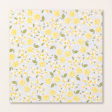 FLORAL & GINGHAM VELLUM 12" X 12" (30.5 X 30.5 CM) SPECIALTY DESIGNER SERIES PAPER