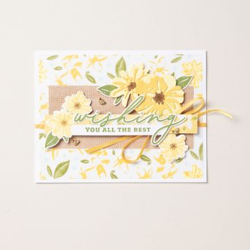 FLORAL & GINGHAM VELLUM 12" X 12" (30.5 X 30.5 CM) SPECIALTY DESIGNER SERIES PAPER