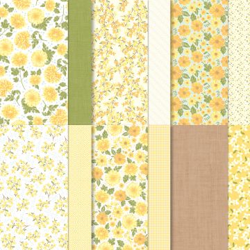 FLEURS ENSOLEILLÉES SUITE COLLECTION (FRENCH)