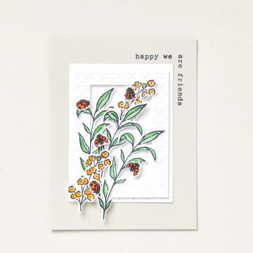 SPRING CORNERS PHOTOPOLYMER STAMP SET (ENGLISH)