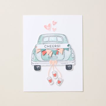 MARIAGE CLASSIQUE PHOTOPOLYMER STAMP SET (FRENCH)