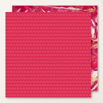 PAPIER DE LA SÉRIE DESIGN SPÉCIALITÉ 12" X 12" (30,5 X 30,5 CM) ÉLÉGANCE MARBRÉE