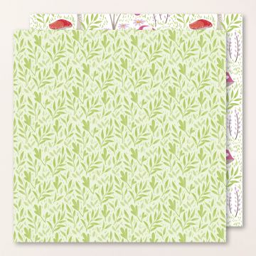 TOADSTOOL GARDENS 6" X 6" (15.2 X 15.2 CM) DESIGNER SERIES PAPER