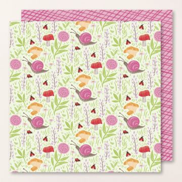TOADSTOOL GARDENS 6" X 6" (15.2 X 15.2 CM) DESIGNER SERIES PAPER