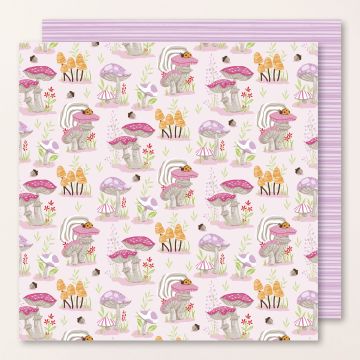 TOADSTOOL GARDENS 6" X 6" (15.2 X 15.2 CM) DESIGNER SERIES PAPER
