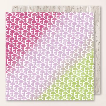 TOADSTOOL GARDENS 6" X 6" (15.2 X 15.2 CM) DESIGNER SERIES PAPER