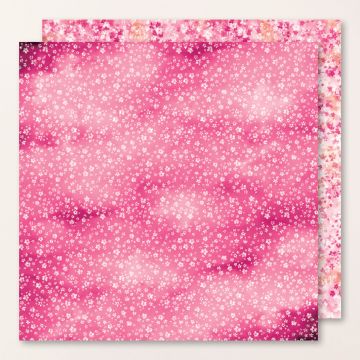 BLOOM IMPRESSIONS-DESIGNPAPIER 12" X 12" (30,5 X 30,5 CM)