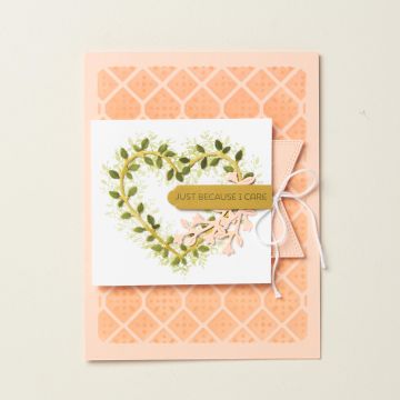 EN CŒUR PHOTOPOLYMER STAMP SET (FRENCH)