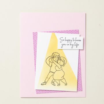 DANCE WITH ME PHOTOPOLYMER STAMP SET
