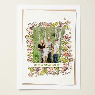 CORNER IN BLOOM PHOTOPOLYMER STAMP SET
