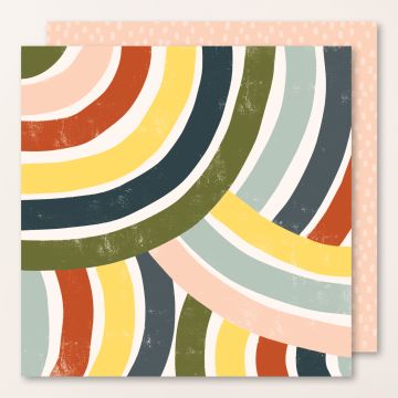 BOHO VIBES 6" X 6" (15.2 X 15.2 CM) DESIGNER SERIES PAPER