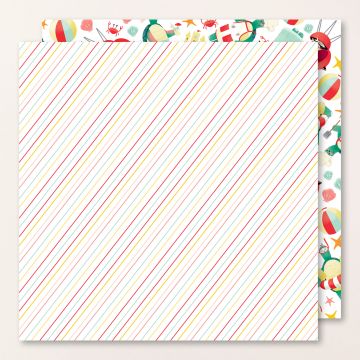 TURTLE-Y CUTE-DESIGNPAPIER 12" X 12" (30,5 X 30,5 CM)