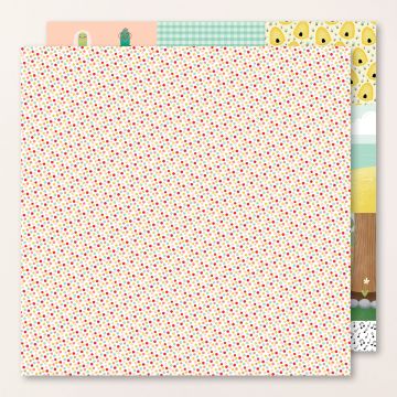 TURTLE-Y CUTE-DESIGNPAPIER 12" X 12" (30,5 X 30,5 CM)