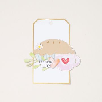 A TOUCH OF GOLD TAGS MIX & MATCH SPECIALTY EPHEMERA PACK