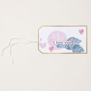 A TOUCH OF GOLD TAGS MIX & MATCH SPECIALTY EPHEMERA PACK